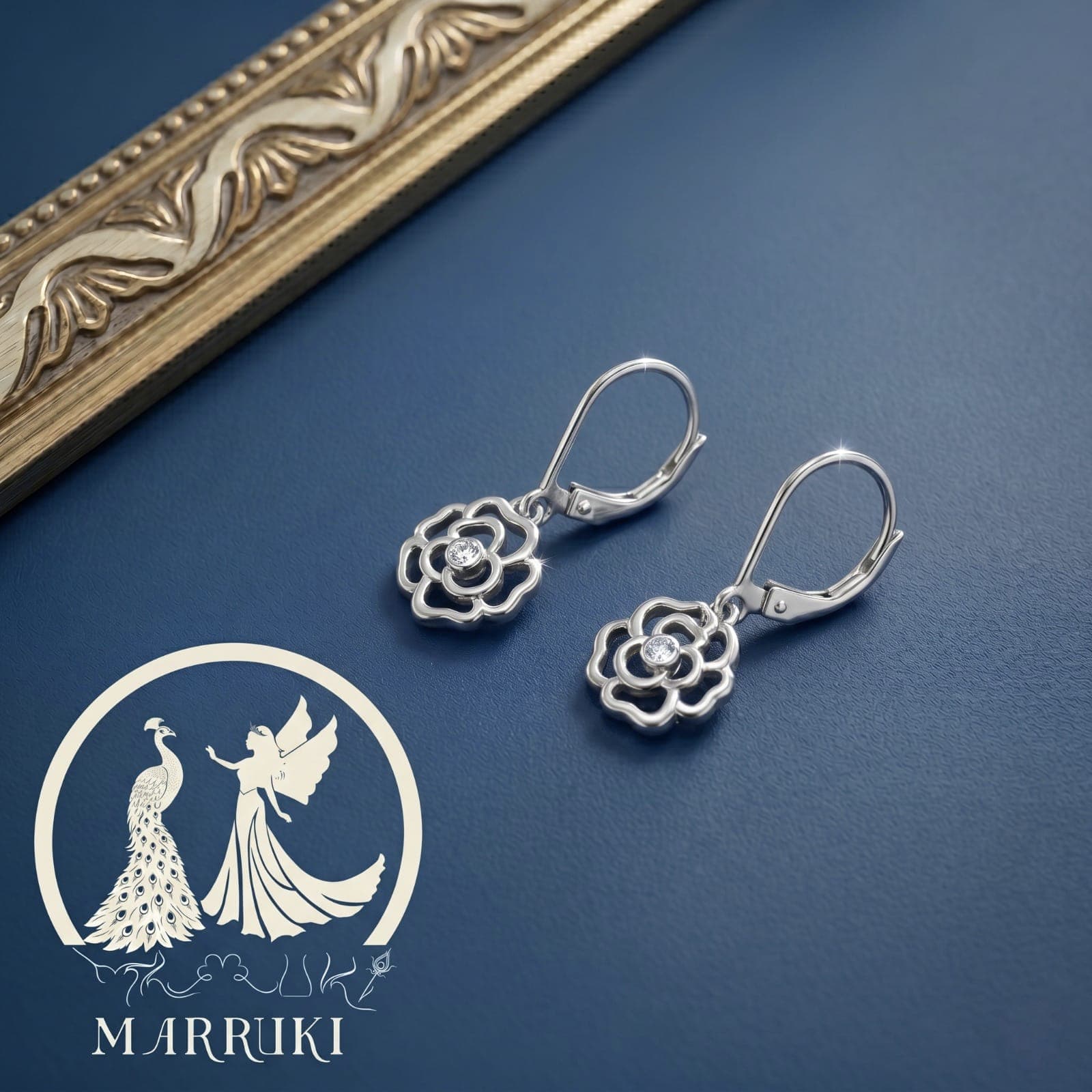 Rose Earring Jacket style